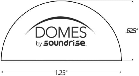 Soundrise DOMES Isolation Pads - Sound Dampening & Anti-Vibration Silicone Feet - Audio Isolation Feet for Subwoofers, Speakers & Turntables - Peel & Stick, Durable Class-A Silicone, Non-Slip (8-Pack)