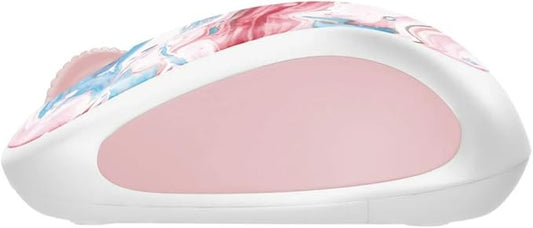 Logitech Compact Wireless Mouse, Cotton Candy (Renewed)