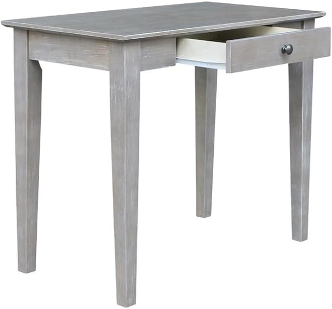International Concepts Writing Desk, Washed Gray Taupe