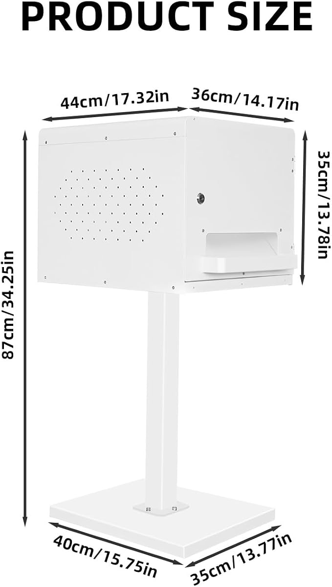 Photo Booth Printer Stand Cover Place Hide Printer for ds620, RX1-HS, QW410 or 525L(White, for ds620)