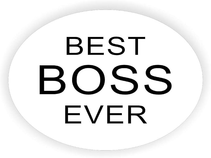 Sam Sandor - Best Boss Ever - Round Mouse Pads, Mousepads, Mouse Mats