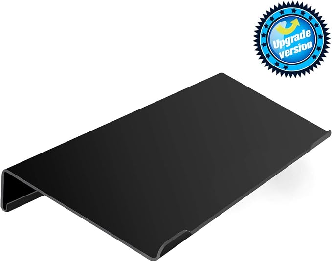 Computer Keyboard Stand Acrylic Keyboard Tray with Rubber Strip Ticker Acrylic Keyboard Riser Holder for Easy Ergonomic Typing and Working at Home and Office