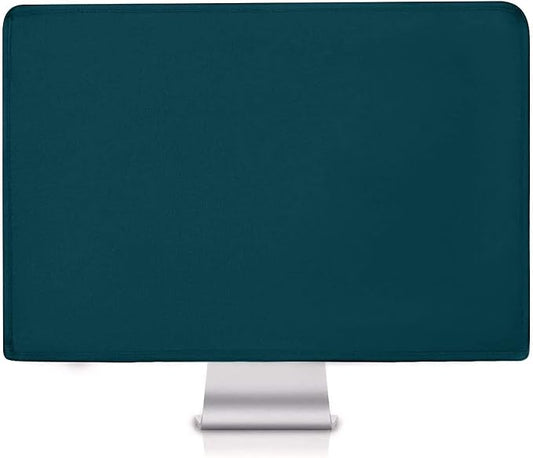 MOSISO Monitor Dust Cover 22, 23, 24, 25 inch Anti-Static Dustproof LCD/LED/HD Panel Case Computer Screen Protective Sleeve Compatible with iMac 24 inch, 22-25 inch PC, Desktop and TV, Teal Green