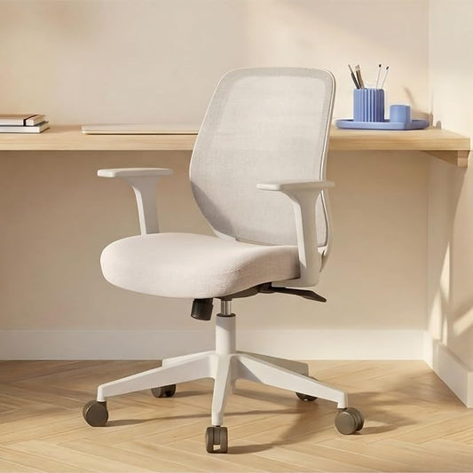 Staples Ergonomic Task Chair, Mesh, Gray