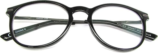 Foster Grant unisex-adult Mckay Multifocus Reading Glasses Round reading-glasses