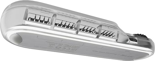 Hyte Powered Internal USB Hub - 4 USB 2.0 Output Headers, Motherboard USB 9Pin Extension, Extra-Strength Magnets and Adhesive Strip Included, Modern Internal Expansion - Crystal