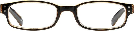 SAV Eyewear (Select-A-Vision) Victoria Klein Fashion Round Reading Glasses 9076 Brown, 1.50