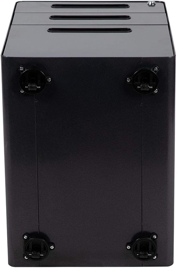 Flash Furniture Wren Ergonomic 3-Drawer Mobile Locking Filing Cabinet with Anti-Tilt Mechanism and Hanging Drawer for Legal & Letter Files, Black
