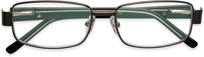 Foster Grant mens Wes Multifocus Reading Glasses Rectangular Reading Glasses