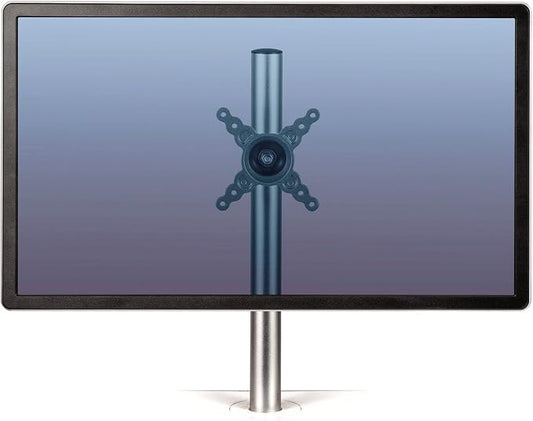Fellowes 8042801 Lotus Adjustable Computer Monitor Stand for Desk with Single Monitor Arm, 26 Inch Monitor Capacity