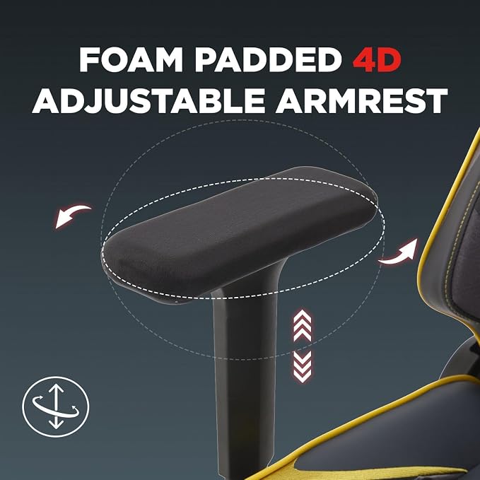 TTRACING Jujutsu Kaisen Geto Gaming Chair with Upgraded Spring Cushion | Premium PU leather 440lbs seat, ideal for home office setup. Features 4D armrests and 135° recline to eliminate fatigue.