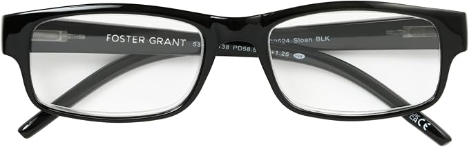 Foster Grant Men's Sloan Square Reading Glasses