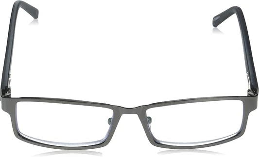 Foster Grant mens Sawyer Multifocus Reading Glasses Rectangular Reading Glasses
