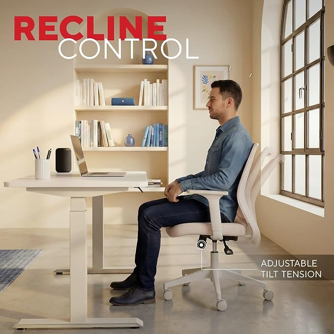 Staples Ergonomic Task Chair, Mesh, Gray