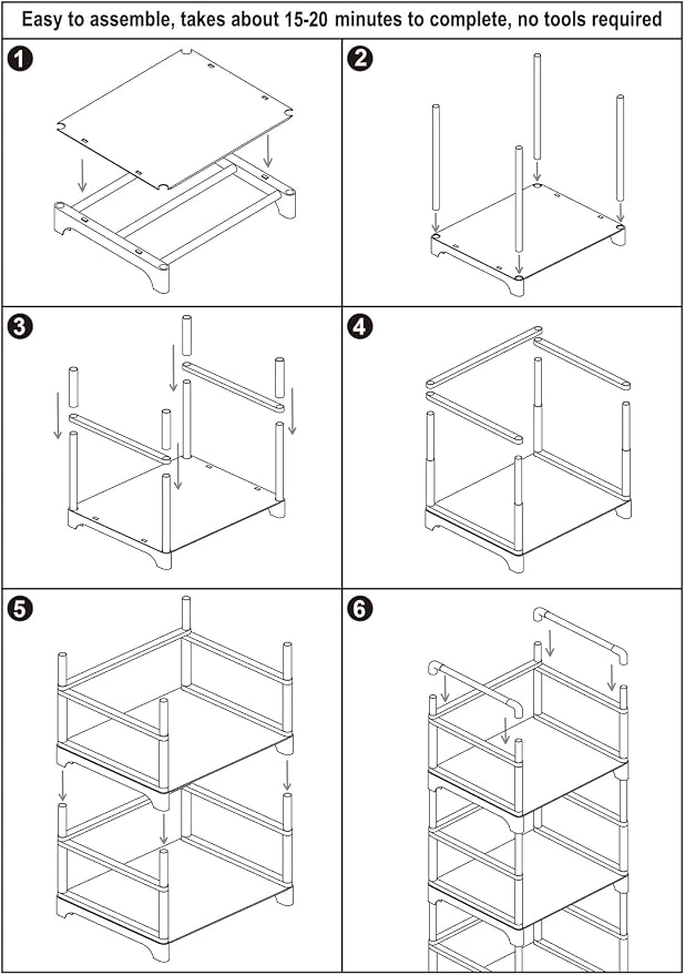 FIDUCIAL HOME 5 Tiers Narrow Bookshelf White Skinny Open Book Shelf | Slim Thin Small Spaces for Space Saving, Easy to Assemble, 12"L x 10"W x 57.2"H