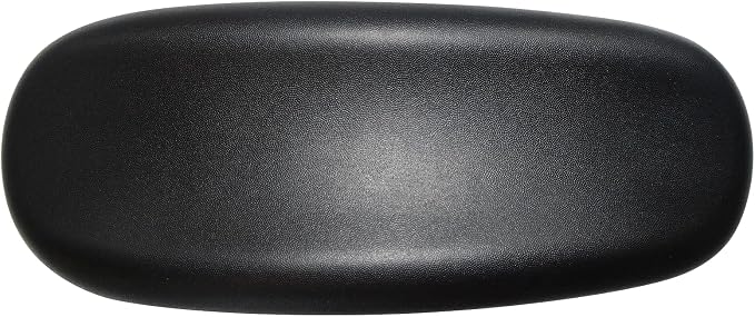 MySit Office Chair Armrest Replacement Arm Pads Universal 4" or 5.5" Mounting Hole (Set of 2) Black