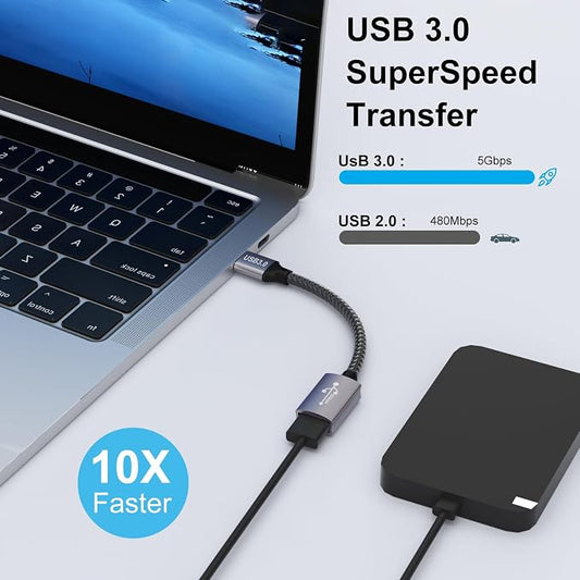 USB 3.0 Extension Cable 0.65ft,5Gbps USB extension Cable,A to A usb extension Cable for USB sticks,card readers,keyboards,printers,scanners,cameras,mice,headsets,usb hubs,printers,webcams,PS5/4