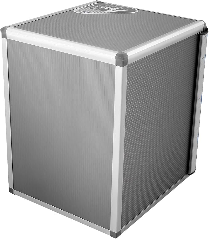 File Cabinet with Drawers Office Document Storage Box Filing Organzier Lockable Desktop Drawer Organizer for Papers Mail Notebooks Stationery (5-layer)