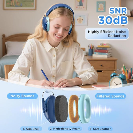 Link Dream Ear Protection Ear Muffs for Kids Toddler Noise Cancelling Reduction SNR 30dB for Show, Concert, Events, Fireworks