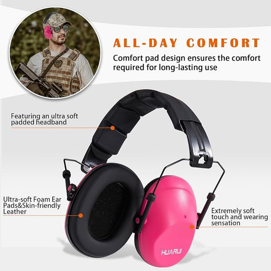 Ear Protection noise cancelling headphones For Adults, Children, Sensory Autism Hearing Protection Safety Earmuffs