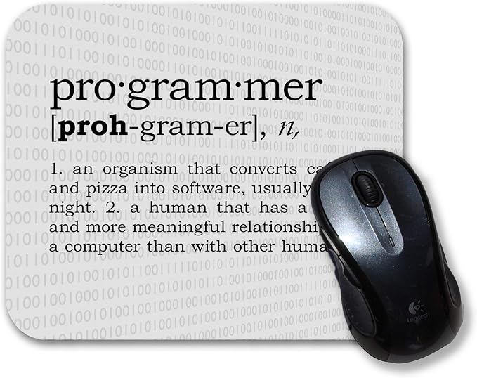 Programmer Definition Funny Mouse Pad