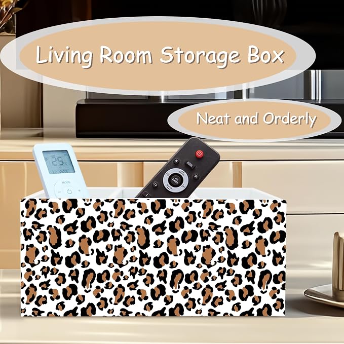 Leopard Print Pen Pencil Holder Organizer for Desk, Leopard Print Girly Office Room Home Decor, Preppy Cheetah Makeup Brush Toothbrush Holder Organizer for Bathroom Desk Accessories