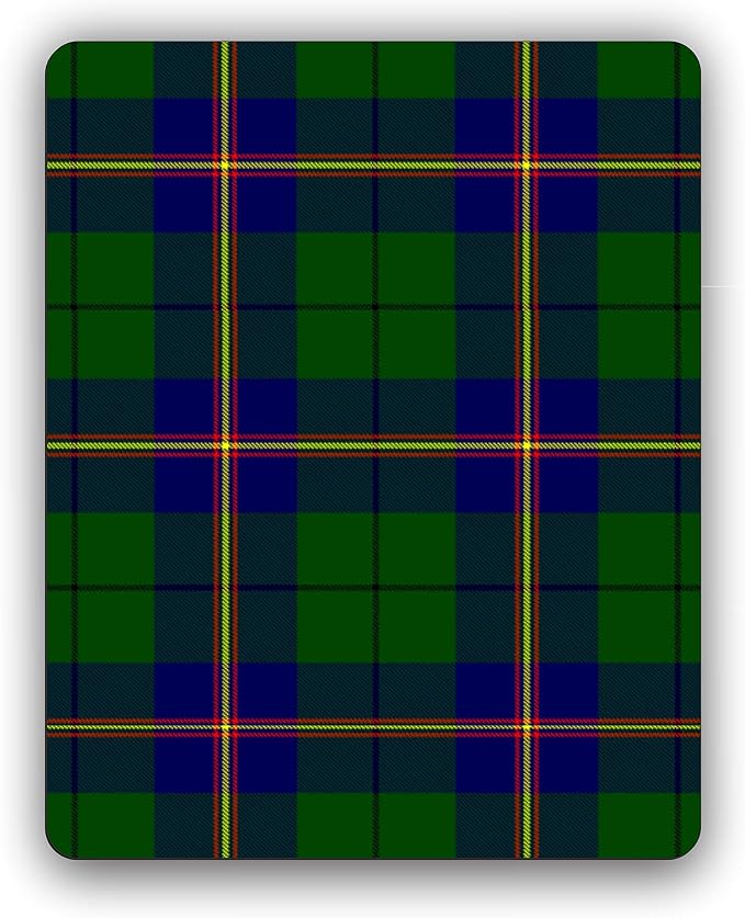 Carmichael Scottish Clan Tartan Crest Computer Mouse Pad