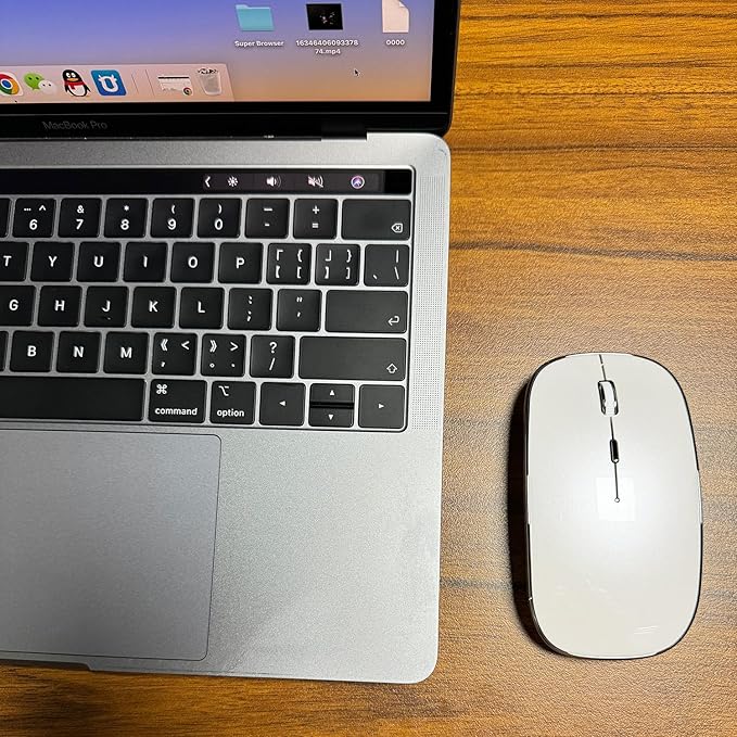 Bluetooth Mouse for iPad pro iPad Air Mac MacBook Pro MacBook Air MacBook Laptop Chromebook Win8/10/11 HP DELL PC