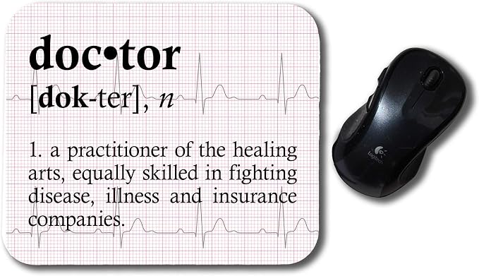 Doctor Definition Funny Mouse Pad