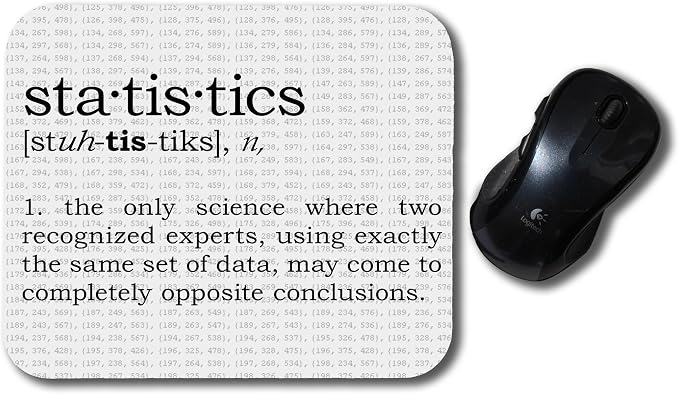 Statistics Definition Funny Mouse Pad
