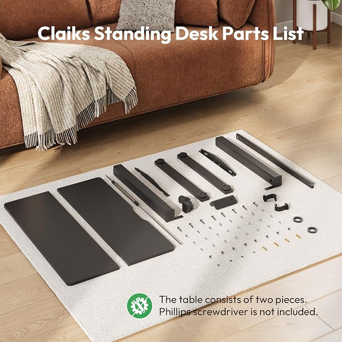 Electric Standing Desk,32x24 Inches Adjustable Height Stand up Desk, Sit Stand Home Office Desk with Splice Board, 3 Preset Heights,Equipped with Hooks,Ergonomic Computer Desk Workstation,Black