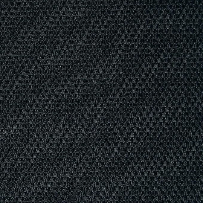 Space Seating 55 Series Professional Dark Air Grid Back Adjustable Office Desk Chair with Built-in Lumbar Support, Black Mesh