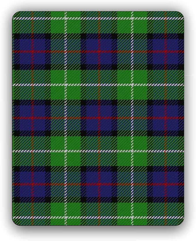 Scottish Clan Davidson of Tulloch Tartan Crest Computer Mouse Pad