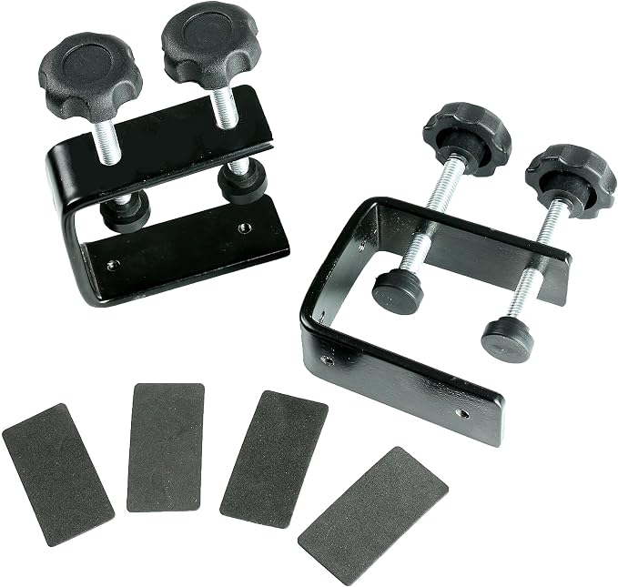 RockJam Portable DJ Laptop Stand with Adjustable Height, Anti-Slip Design, Works for Laptops, Controllers & CD Players (Pack of 5)