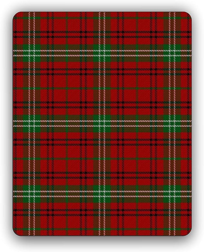 Morrison Scottish Clan Tartan Crest Computer Mouse Pad