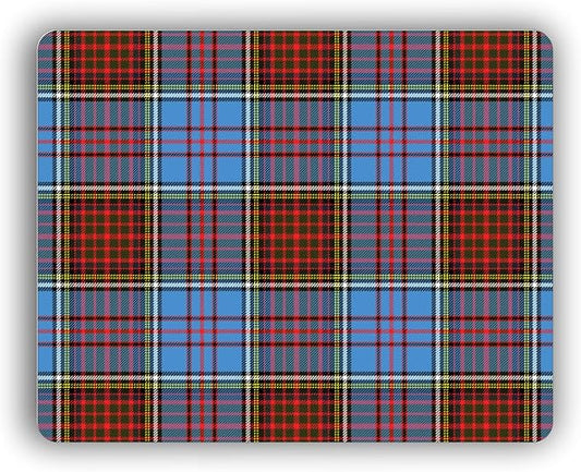 Anderson Scottish Clan Computer Mouse Pad (Crest and Tartan)