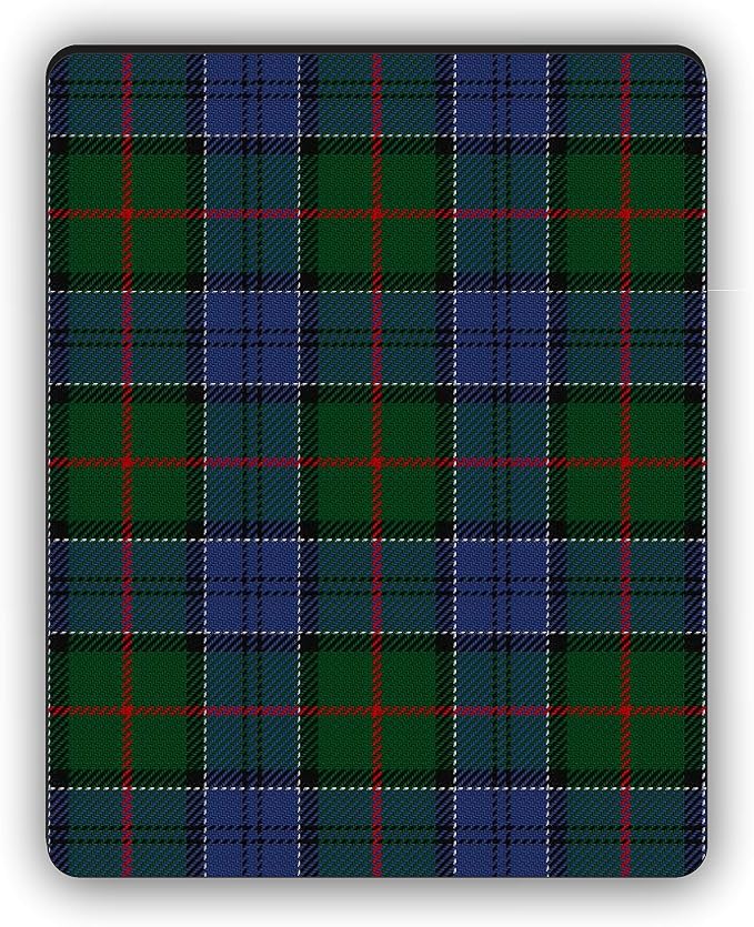 Scottish Clan Colquhoun Tartan Crest Computer Mouse Pad