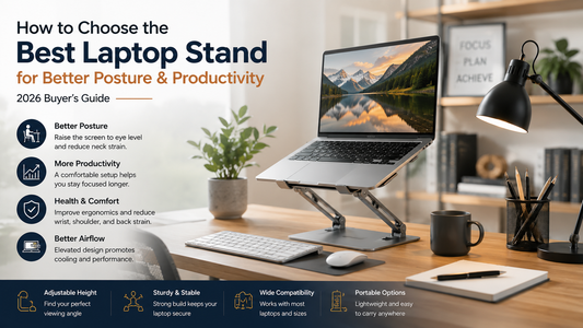 How to Choose the Best Laptop Stand for Better Posture and Productivity (2026 Buyer's Guide)