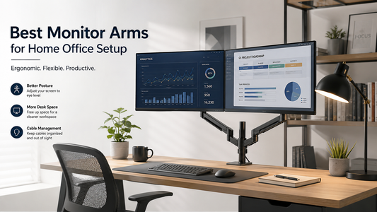 Best Monitor Arms for Home Office Setup in 2026 (Buyer’s Guide)
