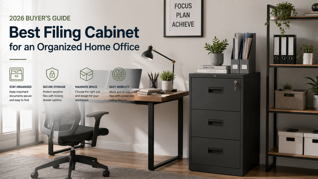 How to Choose the Best Filing Cabinet for a More Organized Home Office (2026 Buyer's Guide)