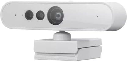 Lenovo HD 1080p Webcam (510 FHD) - Monitor Camera with 4X Digital Zoom, 95° Wide Angle, 360° Rotation Pan & Tilt - Desktop Cam with Dual Microphones & Windows Hello for Livestreaming & Conferences