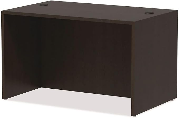 Alera Alera Valencia Series Straight Front Desk Shell, 47.25" X 29.5" X 29.63", Espresso