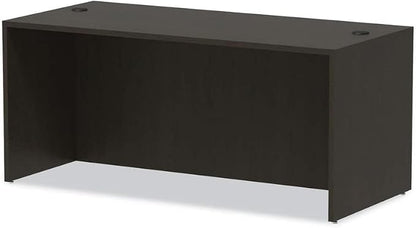 Alera Alera Valencia Series Straight Front Desk Shell, 65" X 29.5" X 29.63", Espresso
