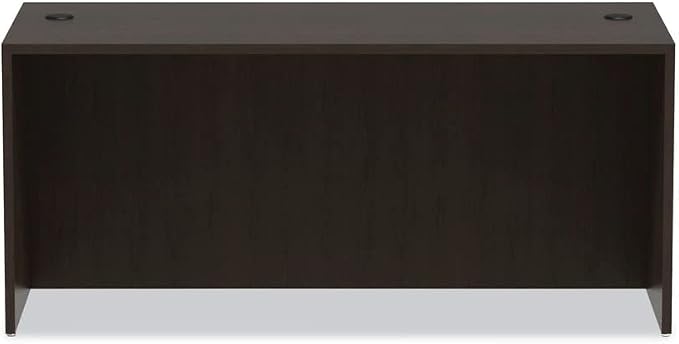 Alera Alera Valencia Series Straight Front Desk Shell, 65" X 29.5" X 29.63", Espresso
