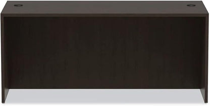 Alera Alera Valencia Series Straight Front Desk Shell, 65" X 29.5" X 29.63", Espresso