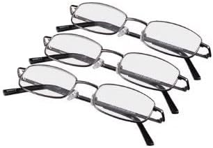 Foster Grant Men's Council 3 PK Rectangular Reading Glasses