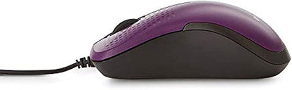 Verbatim Silent Corded Optical Mouse – Purple