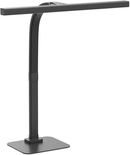EppieBasic Led Desk Lamp,24W 31.5IN Architect Double Head Desk Lamps for Home Office,Dimmable & 6 Color Modes Extra Bright Modern Table lamp with Base,Overhead Computer Lighting for Workbench Monitor