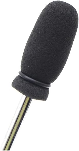 10 Pack Soft Mic Foam Covers Windscreens for David Clark M-4/M-7 Lightspeed Aviation Headsets Microphone