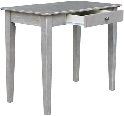 International Concepts Writing Desk, Washed Gray Taupe